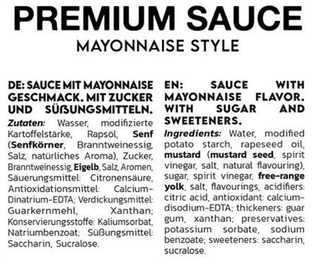 INLEAD Premium Sauce 350ml Truffle Mayo Style