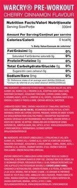 Genius Nutrition Warcry PWO Drink (24 x 330 ml) Classic