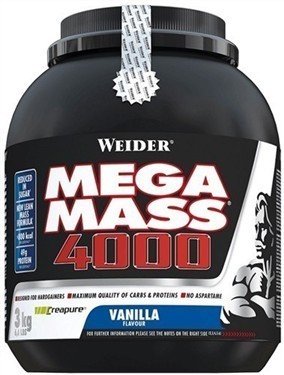 Weider Mega Mass 4000 - 3,0kg Schokolade