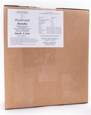 Trugge - PureFresh 5l Bag-in-Box Mango-Zitrone ohne Original Verpackung