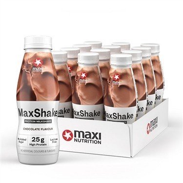 MaxiNutrition MaxShake Protein Milkshake RTD 12x330ml Vanilla