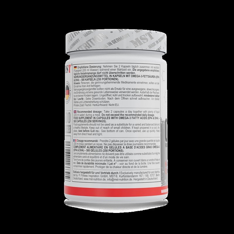 MST - Omega 3 Selected 500 Kapseln