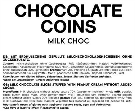 INLEAD Chocolate Coins 150g Salted Caramel