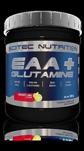 Scitec EAA + Glutamine 300g  Cherry Lime