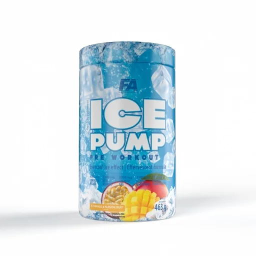 FA Nutrition ICE Pump Pre-Workout - 463g Icy Citrus & Peach