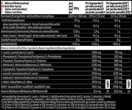 Body Attack Extreme Instant EAA - 500g Cherry