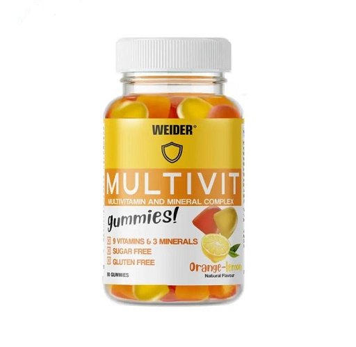 Weider Multivit Gummies 80 Stk Orange & Lemon