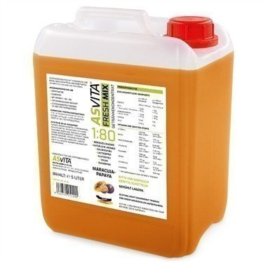ASVita Fresh Mix Mineralgetränk 1:80 - 5L Blaubeer-Joghurt