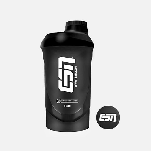 ESN Shaker 600ml Black-Blue