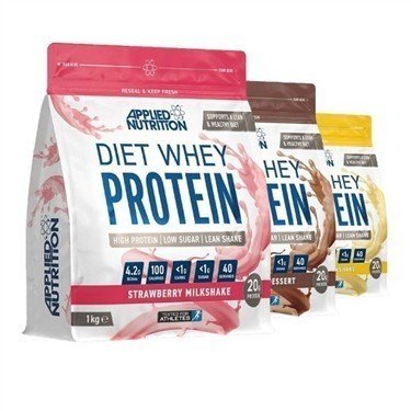 Applied Nutrition Diet Whey 1kg Vanilla Ice Cream