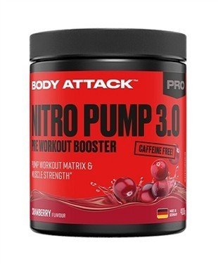 Body Attack Nitro Pump 3.0 - 400g Peach Passion Fruit