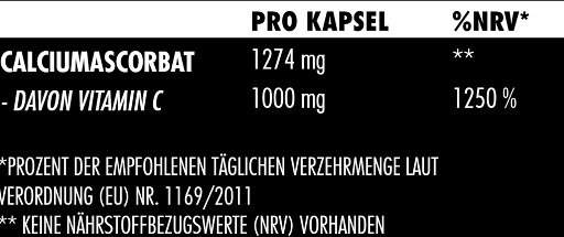 Big Zone Buffered Vitamin C 120 Kapseln