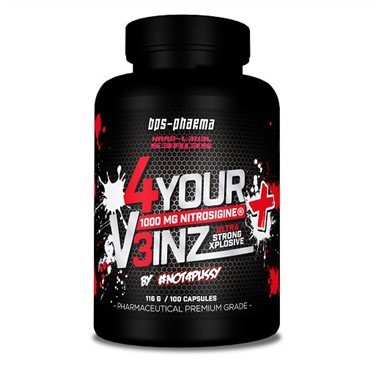 BPS-Pharma - 4 Your Veinz + Nitrosigine - 100 Kapseln