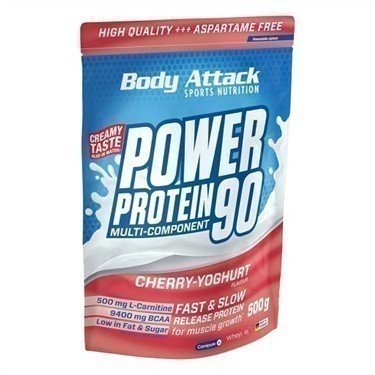 Body Attack Power Protein 90 500g Chocolate Nut-Nougat