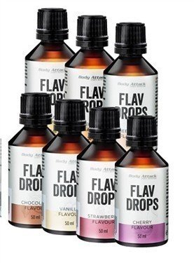 Body Attack Flavour Drops 50ml ApplePie