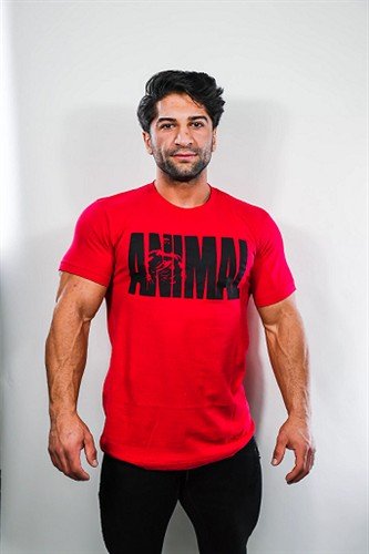Universal Animal T-Shirt "Iconic" red S