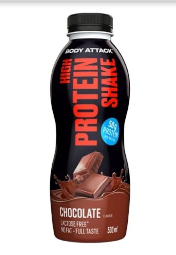 Body Attack High Protein Shake 12x500ml Maracuja-Vanilla *NEU