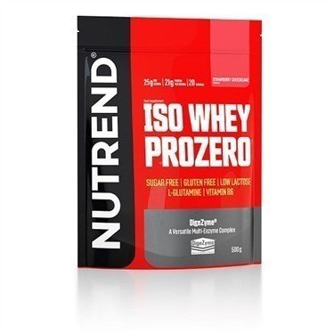 Nutrend ISO WHEY PROZERO 500g vanilla pudding