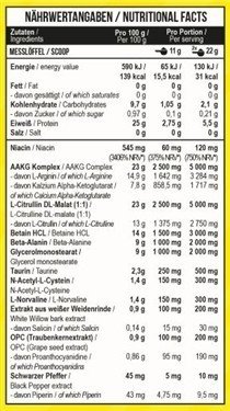 MST - Pump Killer 550g Mango-Maracuja