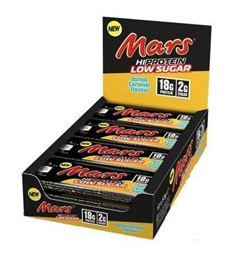 Mars Low Sugar High Protein Bar 12x55g Raspberry Smash