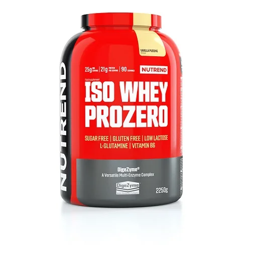 Nutrend ISO WHEY PROZERO 2250g salted caramel