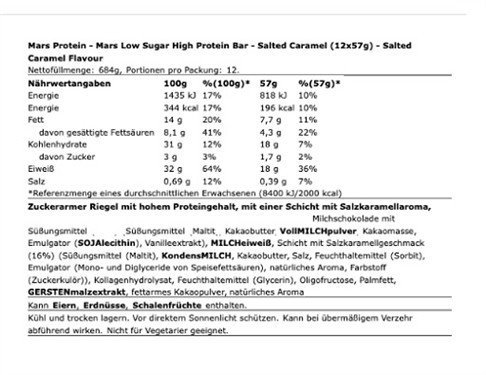Mars Low Sugar High Protein Bar 12x55g Raspberry Smash