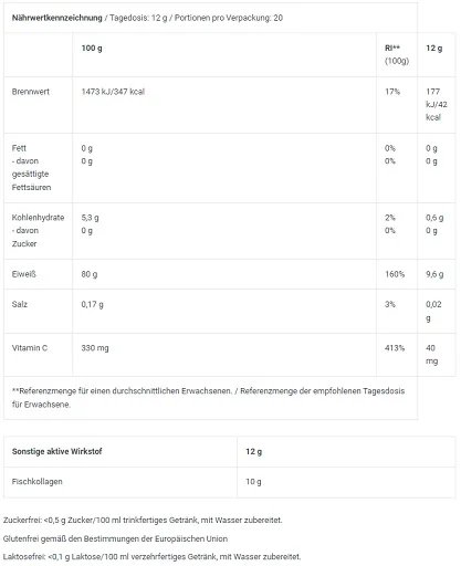 BioTech Marine Collagen 240g