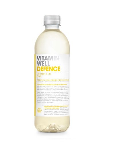 Vitamin Well Drink 12x500ml ZERO Pineapple