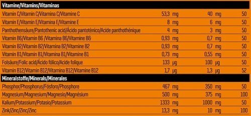 Body Attack POST ATTACK 3.0 900g Exotic Fruit
