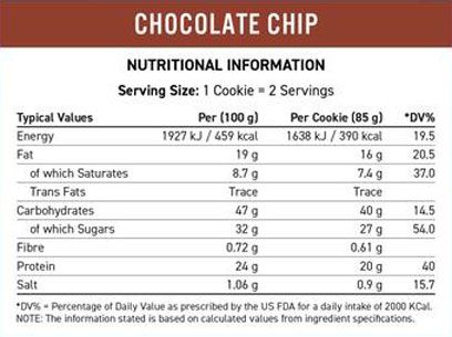Applied Nutrition Critical Cookie (12x73g) White Chocolate Raspberry