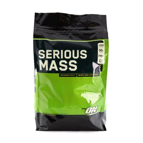 Optimum Nutrition Serious Mass 12lbs Erdbeere